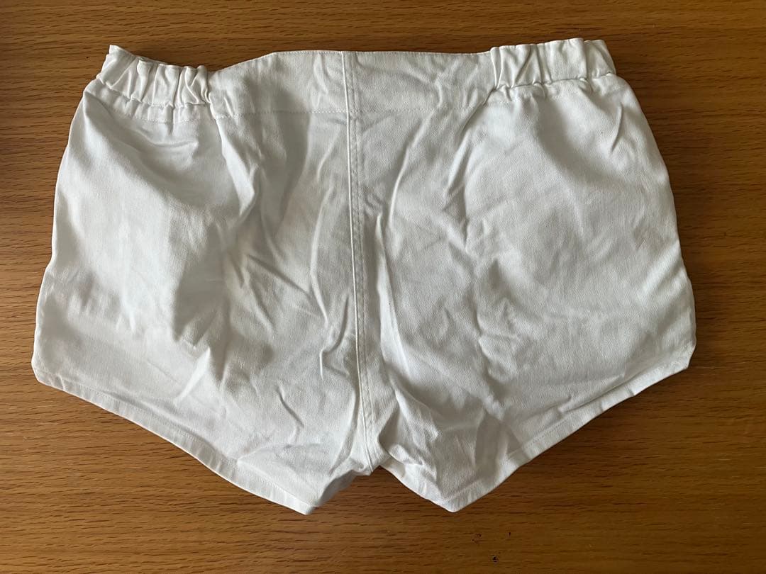 【貴重】カンタベリー／イングランド型ラグビーパンツ（白・中古）32インチ