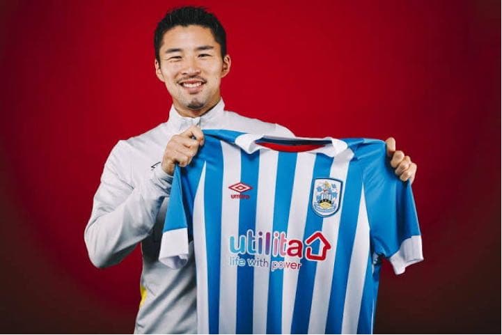 イングランド ハダースフィールド 中山雄太 No.33 ユニフォーム