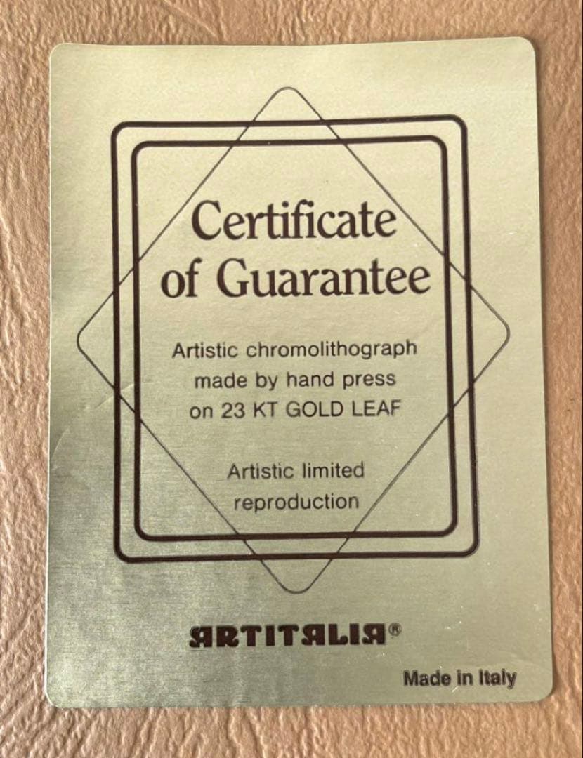 ◆美しい貴婦人画◆ゴールド板使用/アンティーク海外購入品