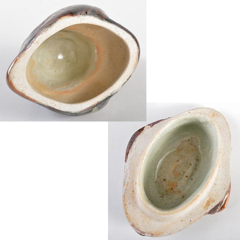 茶道具　祥雲造　仁清写　鳥香合　共箱　M　R5358