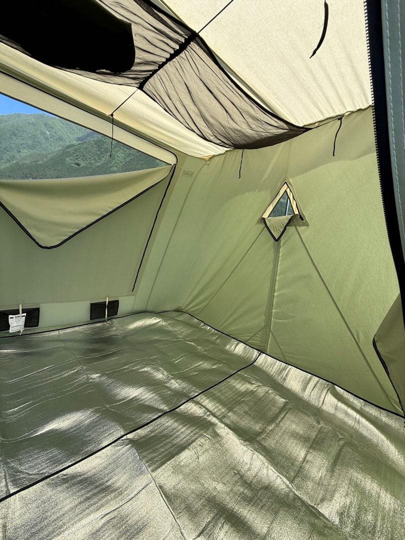 カーカムス springbar テント ライトグリーン
