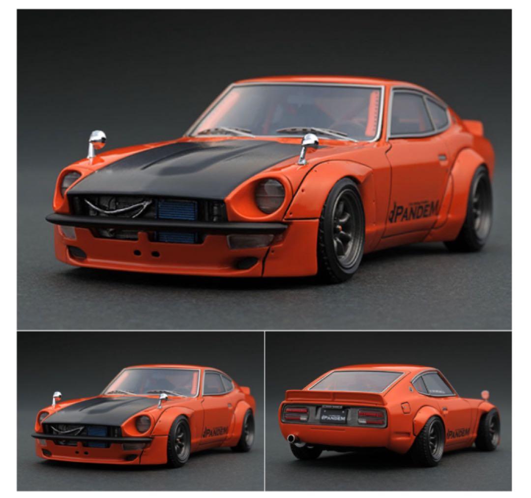 イグニッションモデル　1/43 S30 Z オレンジ　1245
