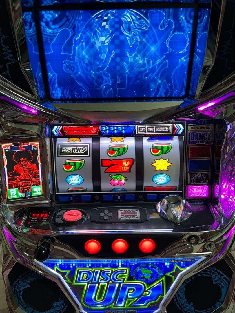 ディスクアップ 青パネル 不要機付き パチンコ パチスロ スロット 実機