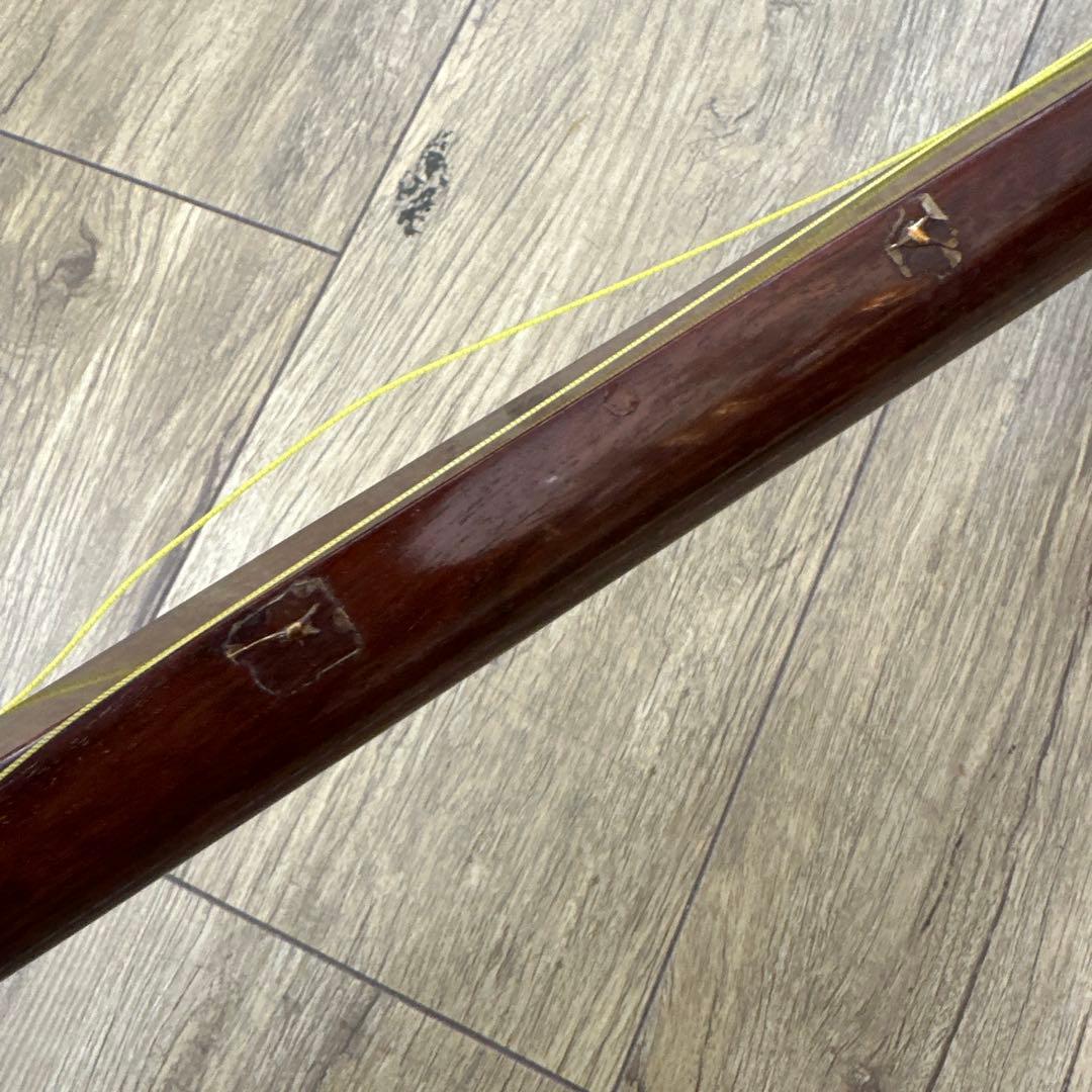 極上　糸巻　三味線　102㎝　ケース付　 東な7-1218①