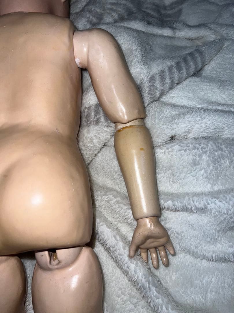 アンティークドール　ケストナー260ビスクドール　本物　女の子着せ替え美術芸術