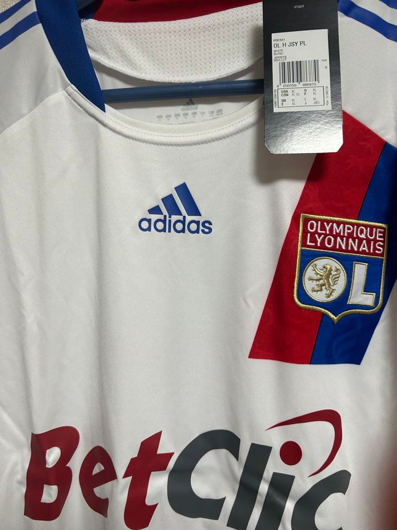 オリンピックリヨン選手支給品Olympique Lyonnais 長袖XLサイズ