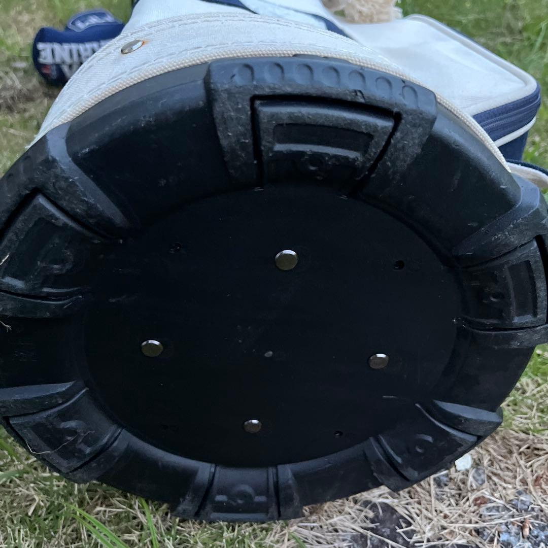 MUTA キャディバッグ ストライプデザイン