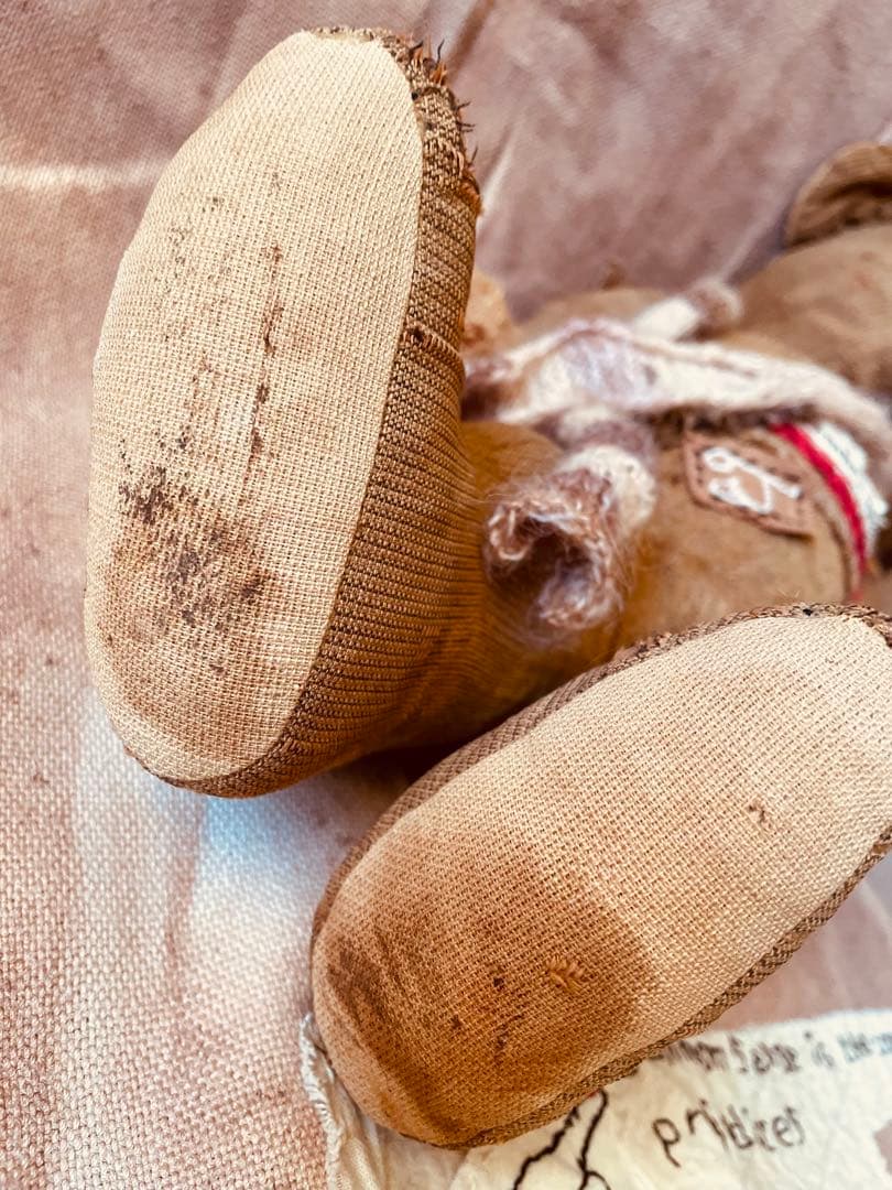 あ*ち様 唯一無二　アンティークベア　襤褸ちゃん