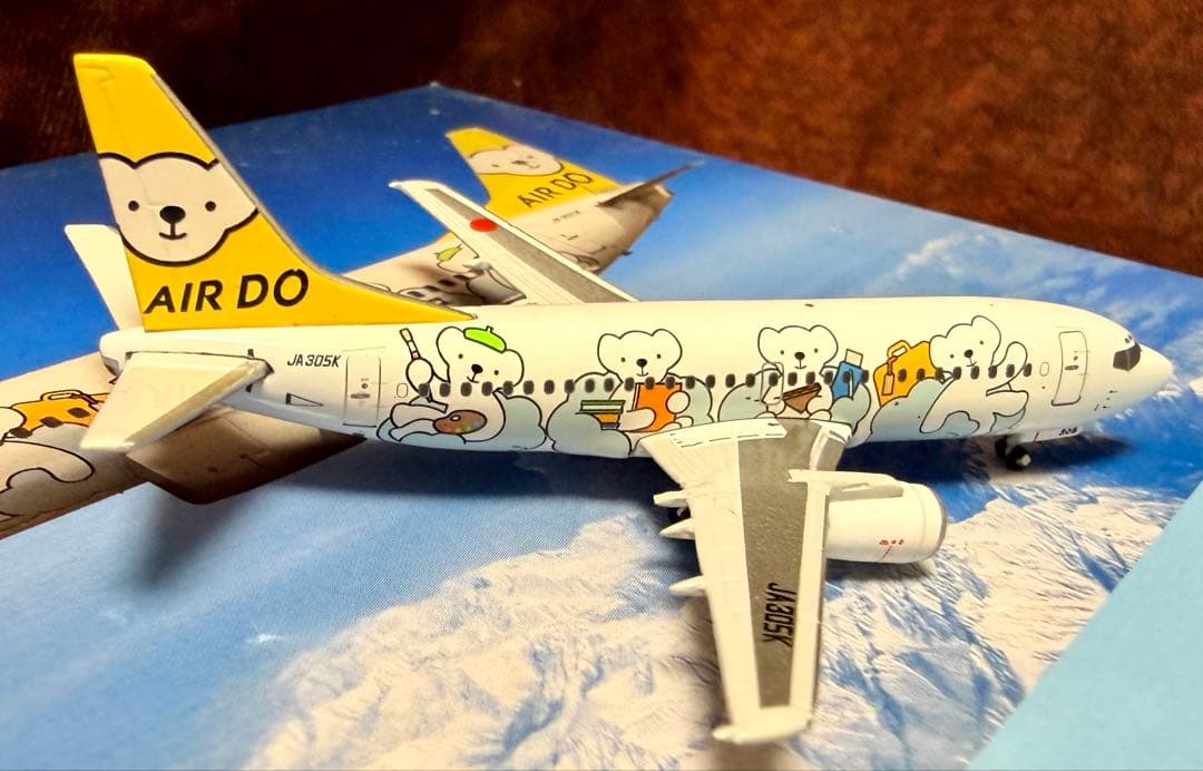 AIR DO ボーイング737-500 JA305K ベア・ドゥ 特別塗装機