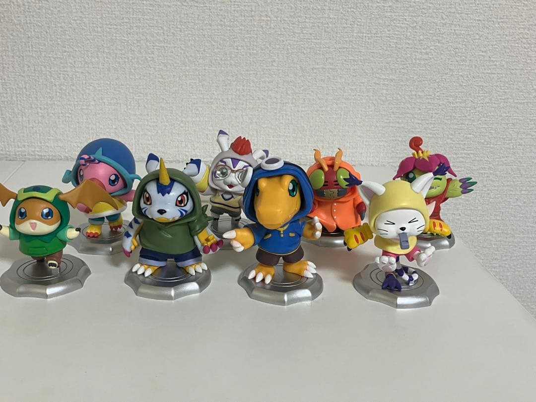 デジモンアドベンチャー：着ぐるみ　フィギュア　8体セット