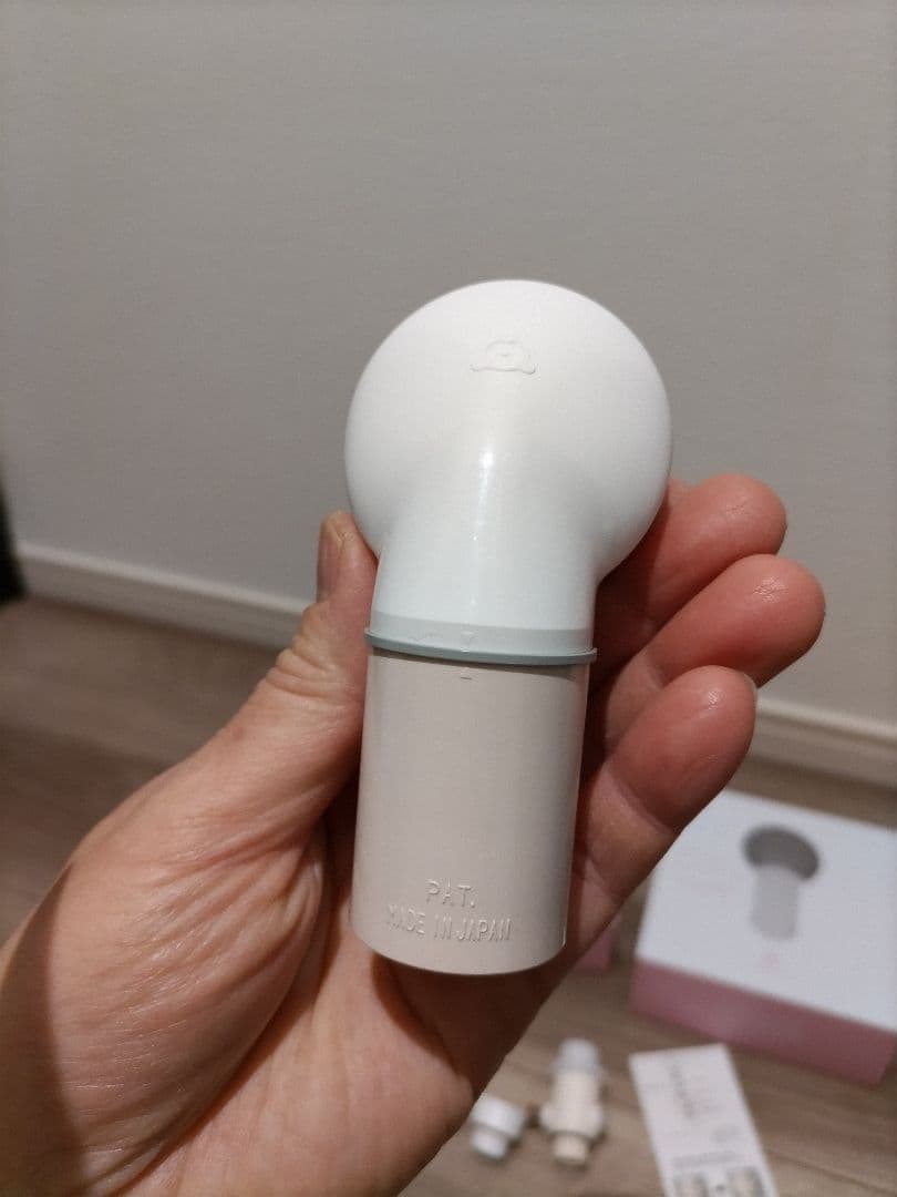 【極美品】ピュアブル　マイクロバブルシャワーヘッド　手元止水栓付き