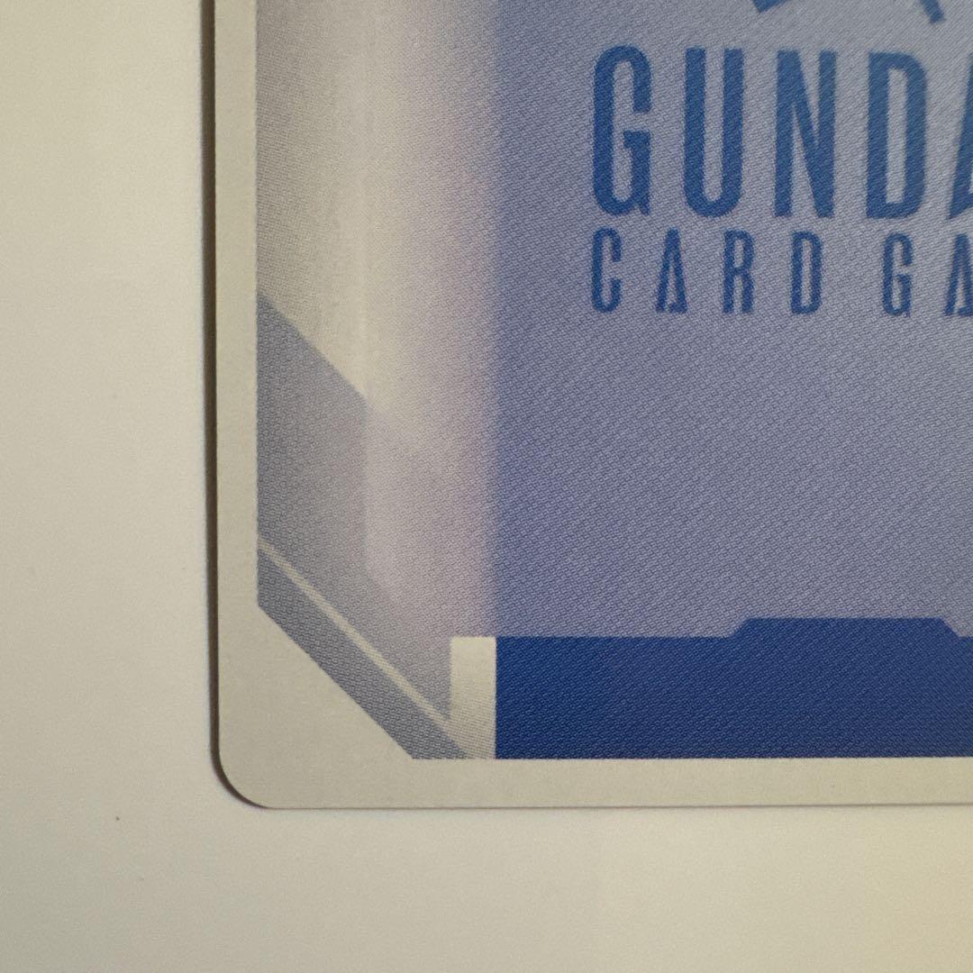 ガンダムカードゲーム　ザクII シャア・アズナブル機R+ パラレル　β版　ベータ