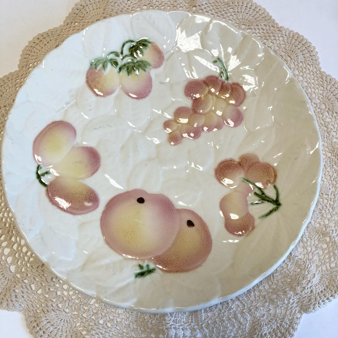 ⭐️フランスアンティーク サルグミンヌ バルボティーヌ 大皿 30cm