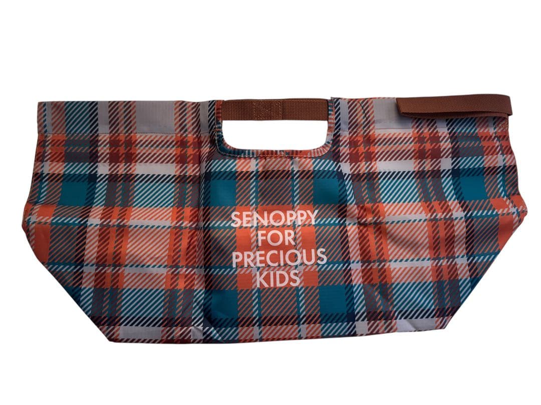 (^^)♪　セノッピーブドウ味6袋　クレヨンしんちゃんエコバッグ付き