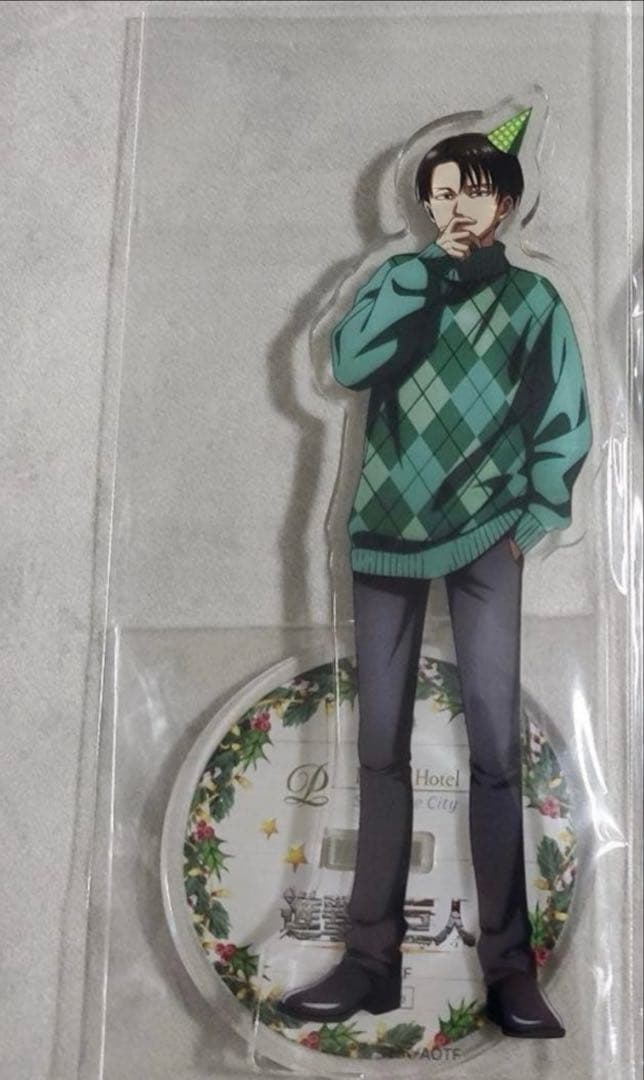 進撃の巨人　プリンスホテル　リヴァイ　アクリルスタンド 池袋 サンシャイン