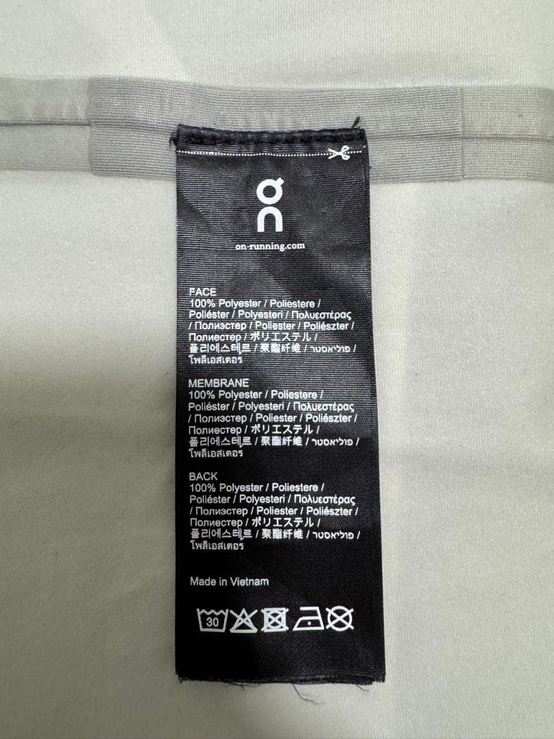 オン on Waterproof Anorak ウォータープルーフ アノラックL