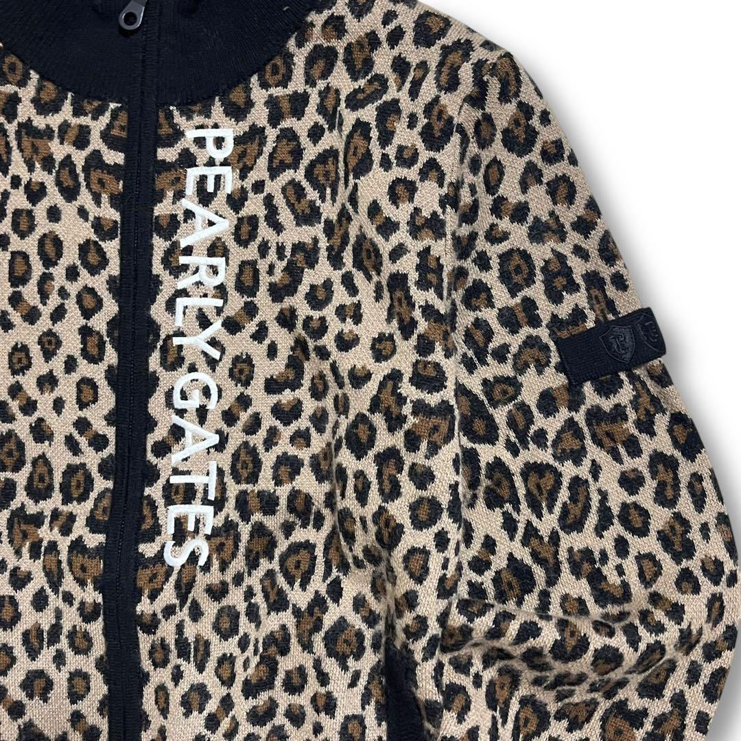 新品 PEARLY GATES パーリーゲイツ カシミヤ混 ニットジャケット
