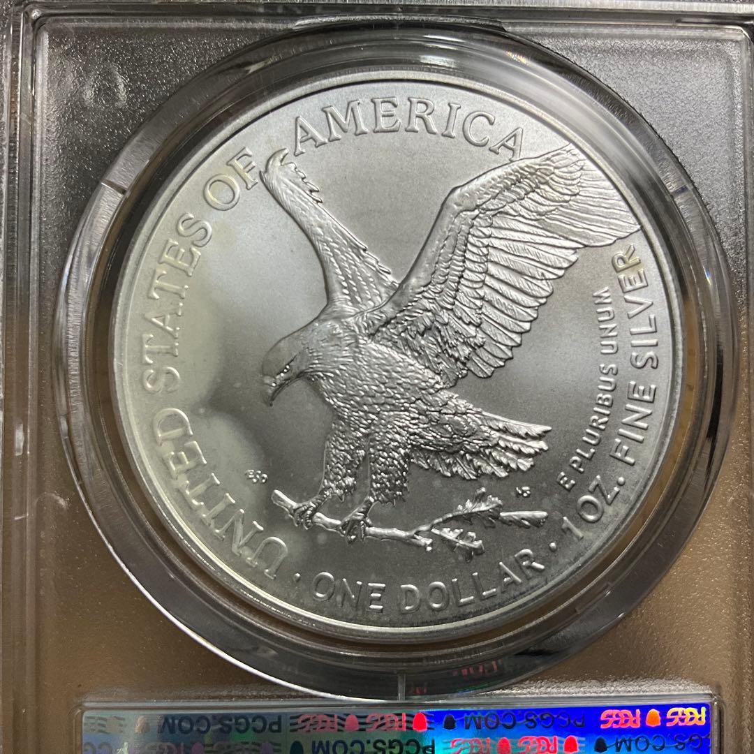【新品】シルバー イーグル銀貨2024 Eagle PCGS MS70