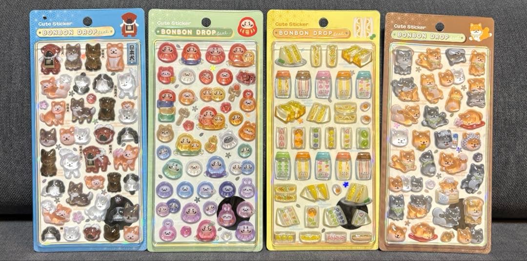 早い者勝ち♥️【正規品】新作・和柄♡ボンボンドロップシール♡