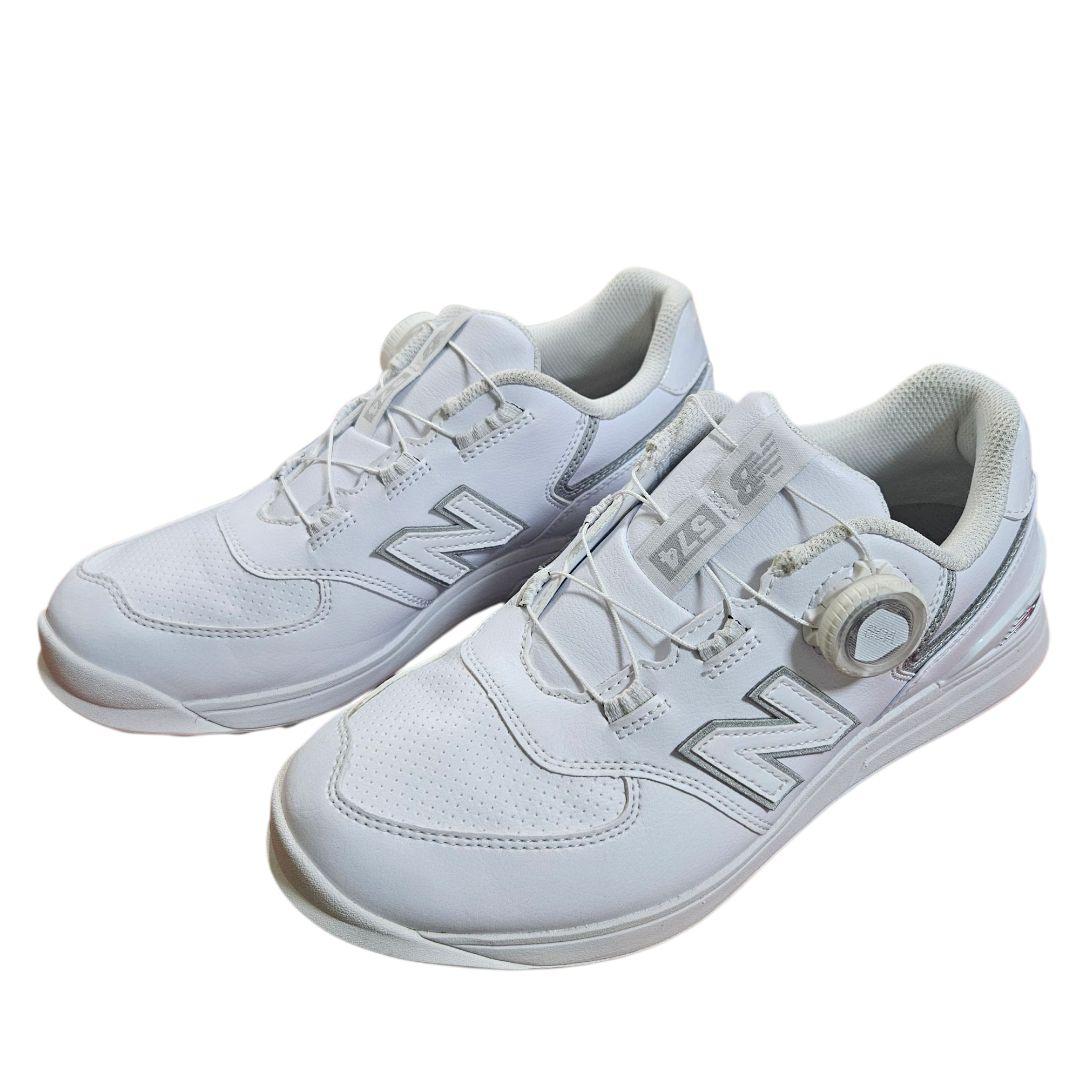 『美品』ニューバランス ゴルフシューズ　574 BOA ボア ダイヤル 24.5