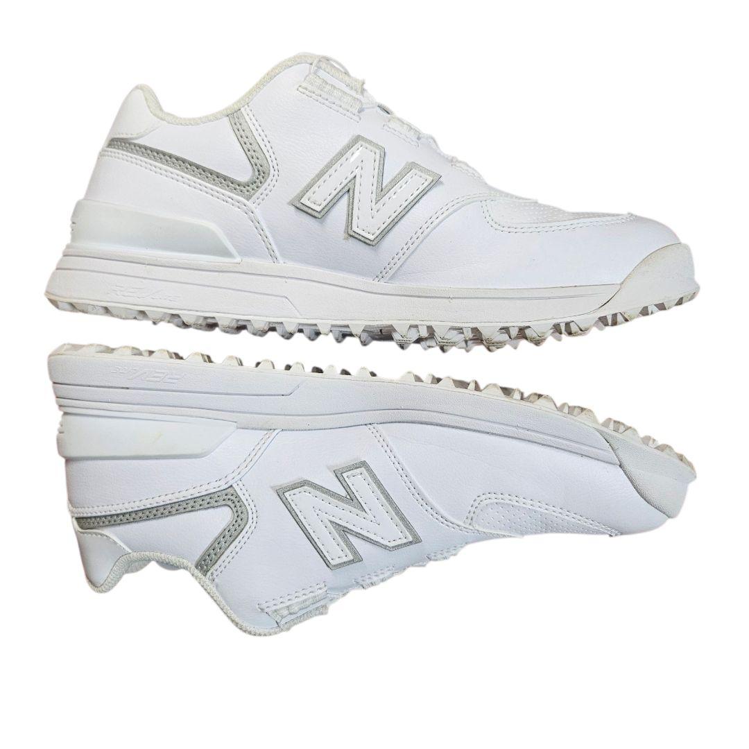 『美品』ニューバランス ゴルフシューズ　574 BOA ボア ダイヤル 24.5