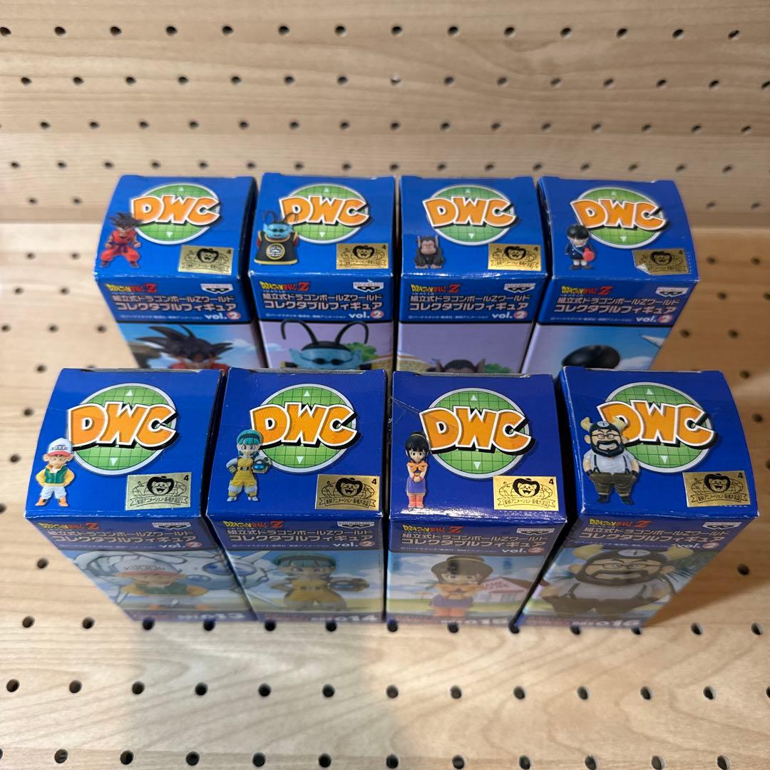 ドラゴンボールZワールド　コレクタブルフィギュア　vol.2 全8種