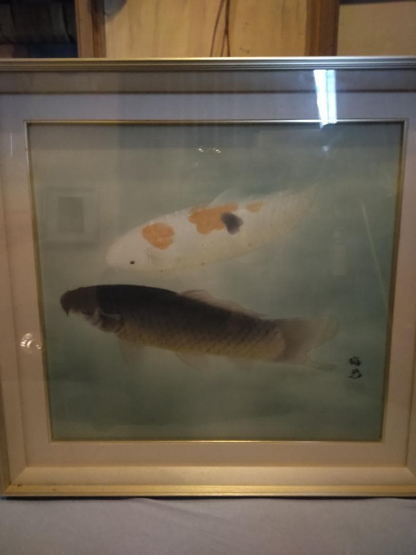鯉の日本画