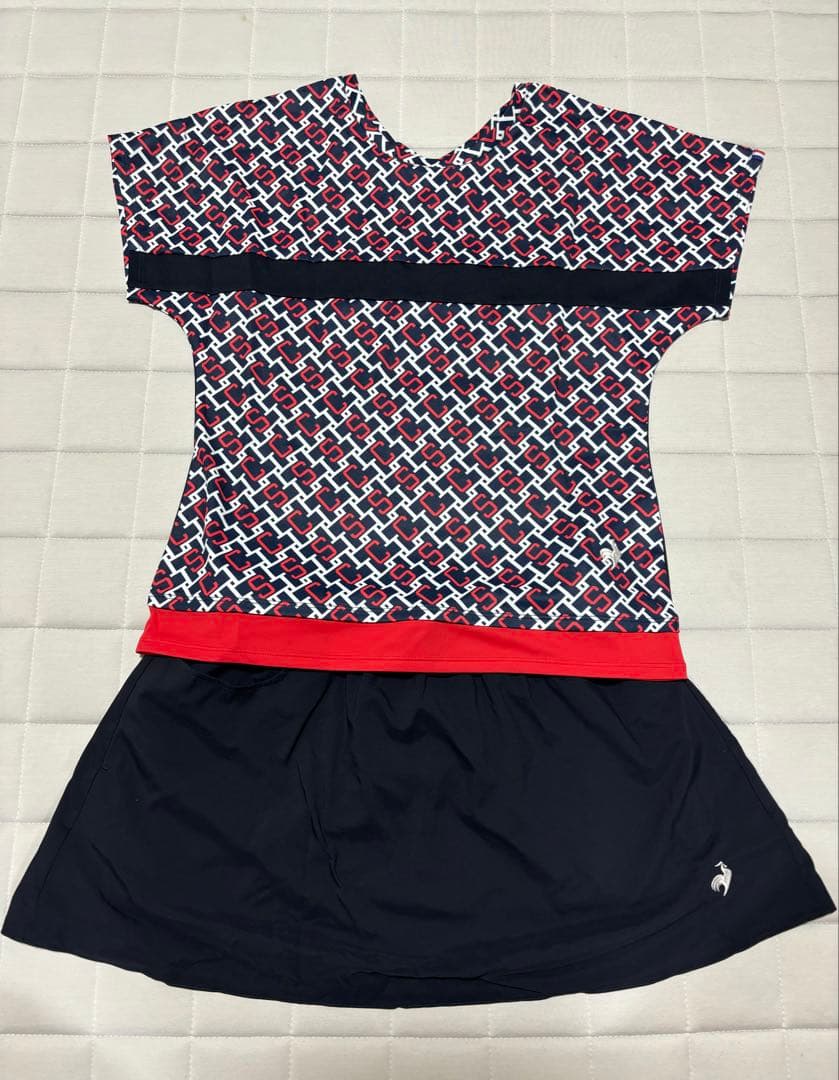 半額！【新品・未使用】ルコック レディーステニス2wayウェア上下セット