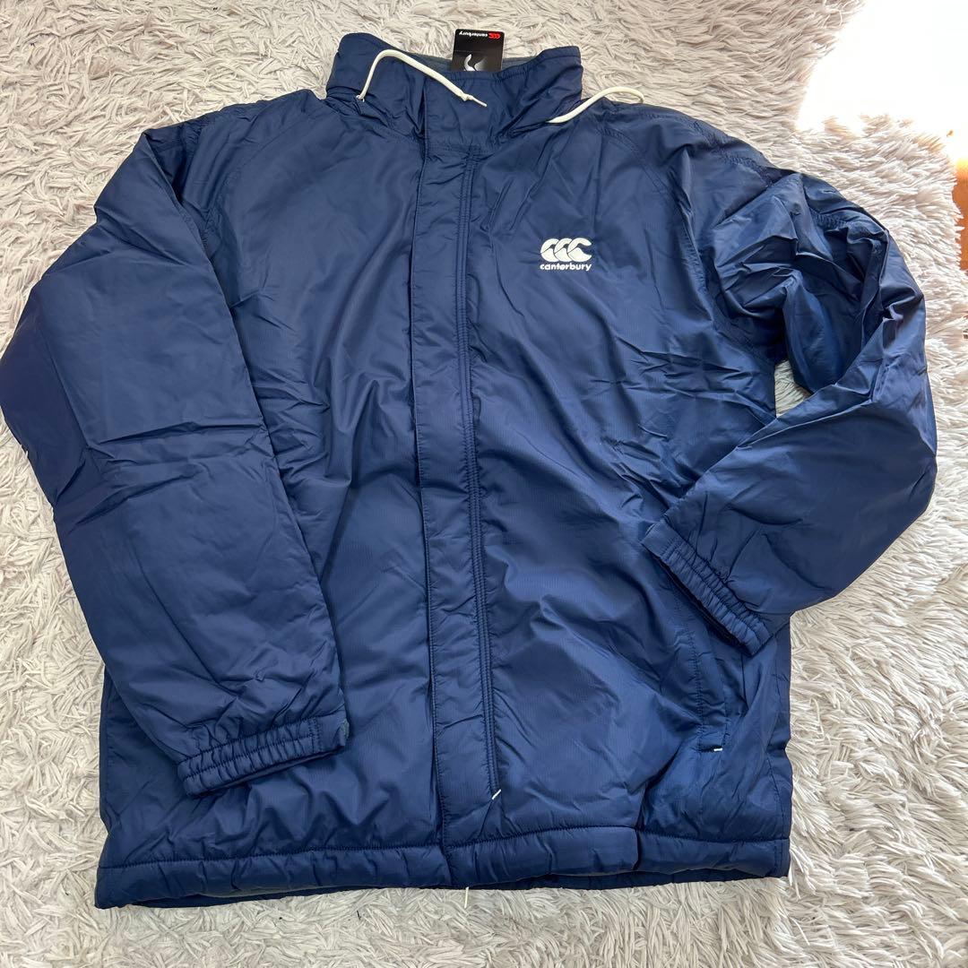 新品。canterburyカンタベリー 　中綿キルティング 　 紺　3L