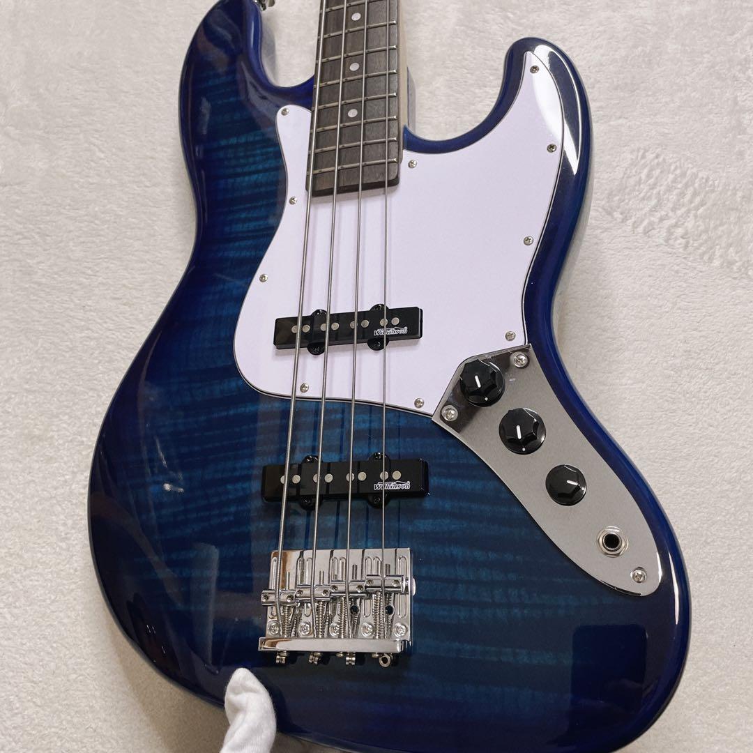 レア　青虎目　BUSKER'S BJB-2 ジャズベースタイプ