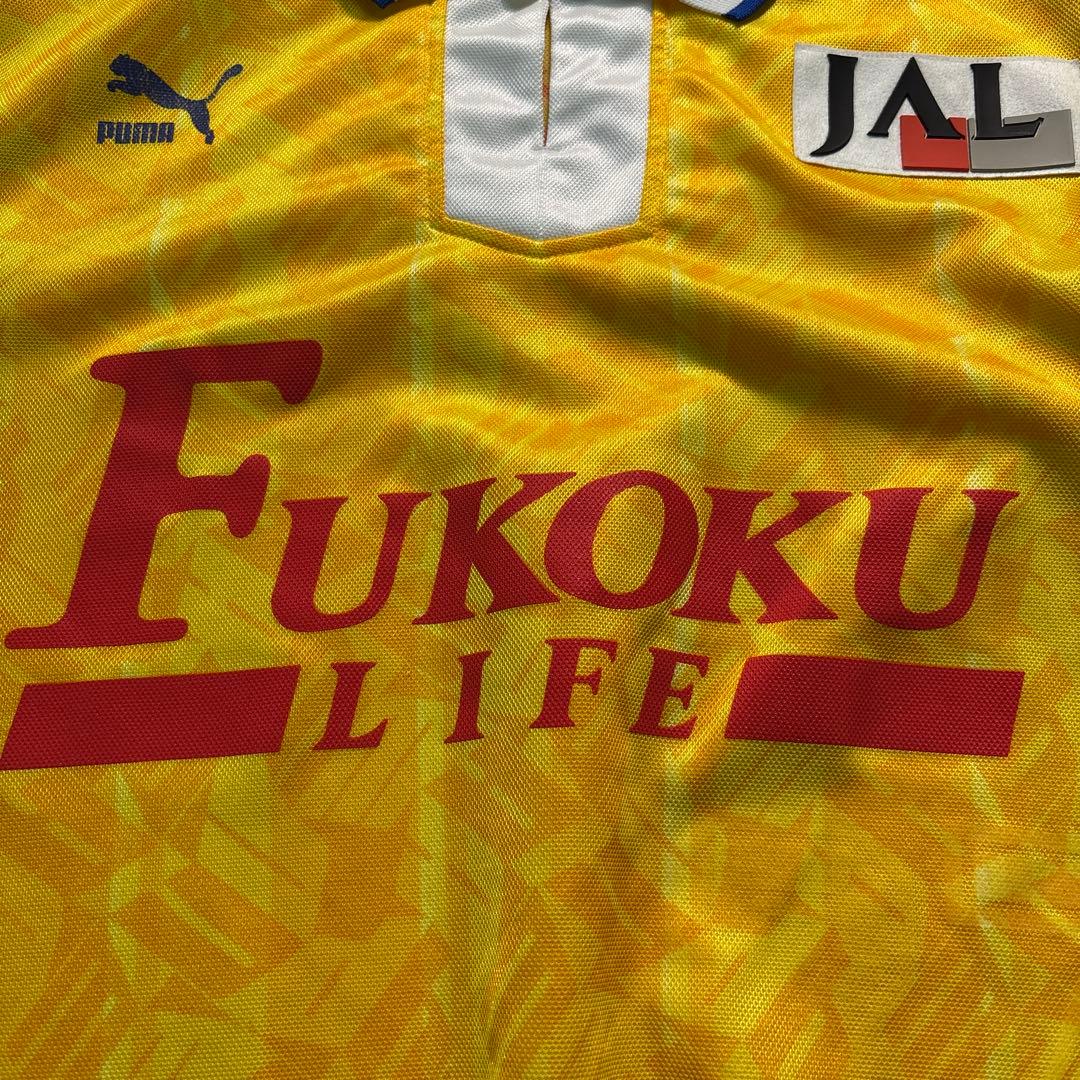 8SM2【PUMA】S-PULSE サッカーユニフォーム　シャツ　古着used