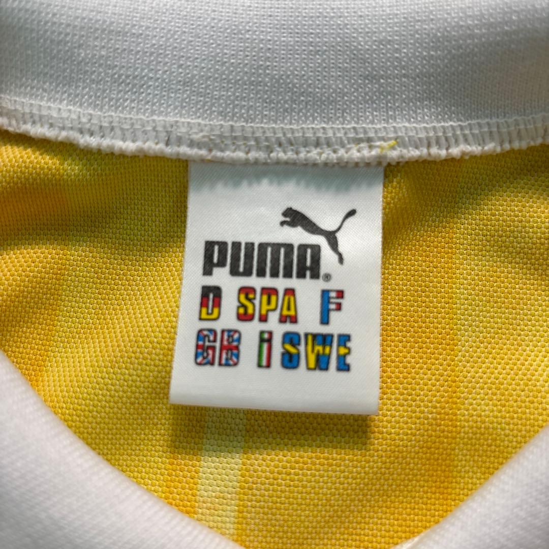 8SM2【PUMA】S-PULSE サッカーユニフォーム　シャツ　古着used