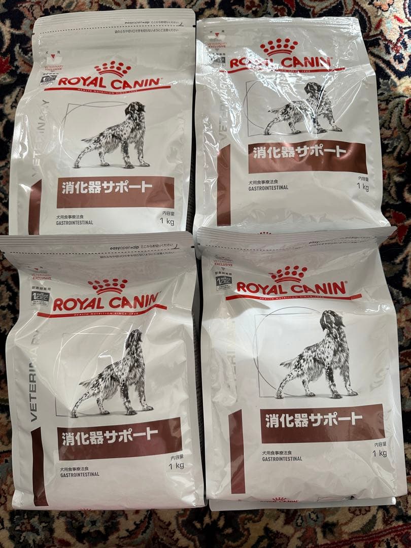 【お値下げ中】 CANIN 消化器サポート 1kg×4袋