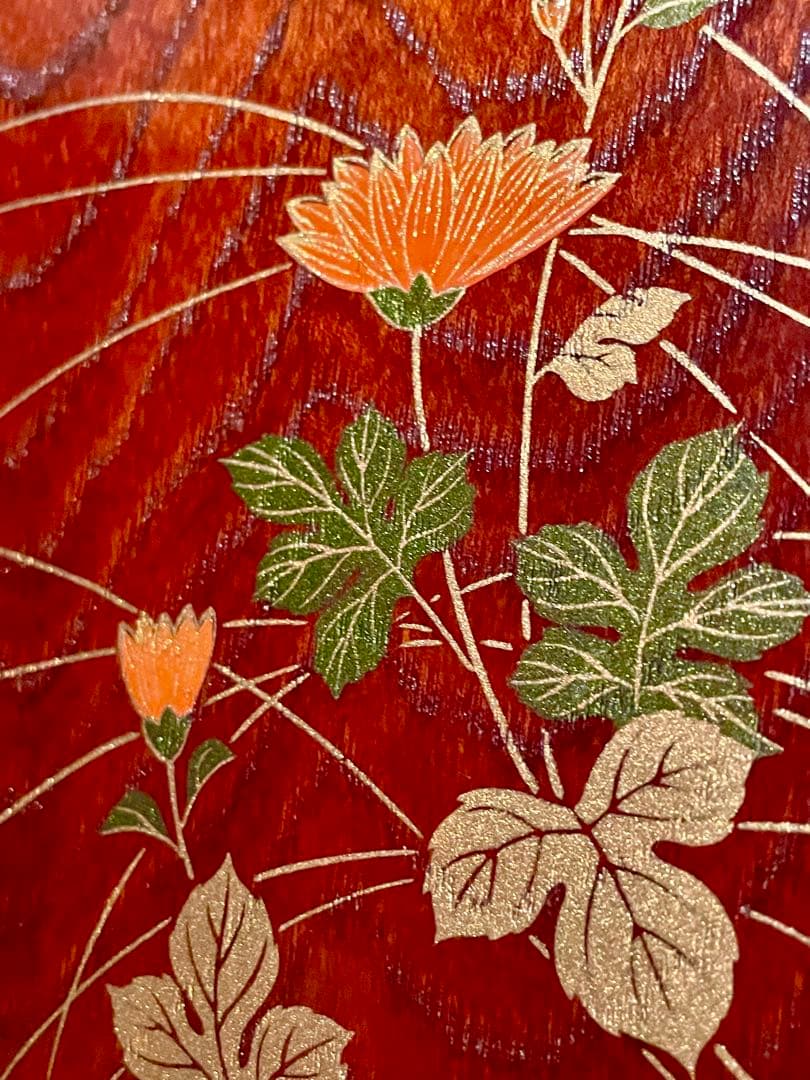 ヴィンテージ日本製蒔絵漆箱 – 高級装飾品