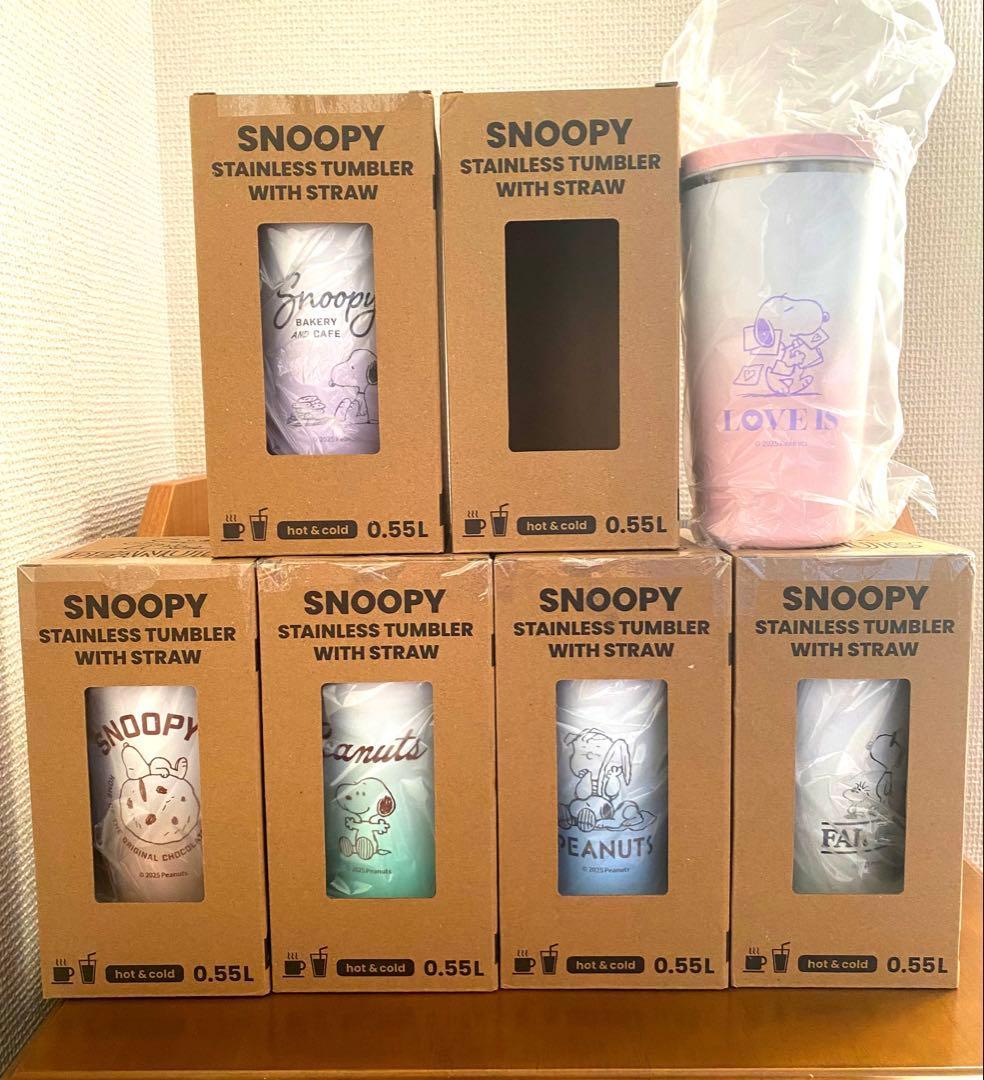 スヌーピー　ステンレスタンブラー