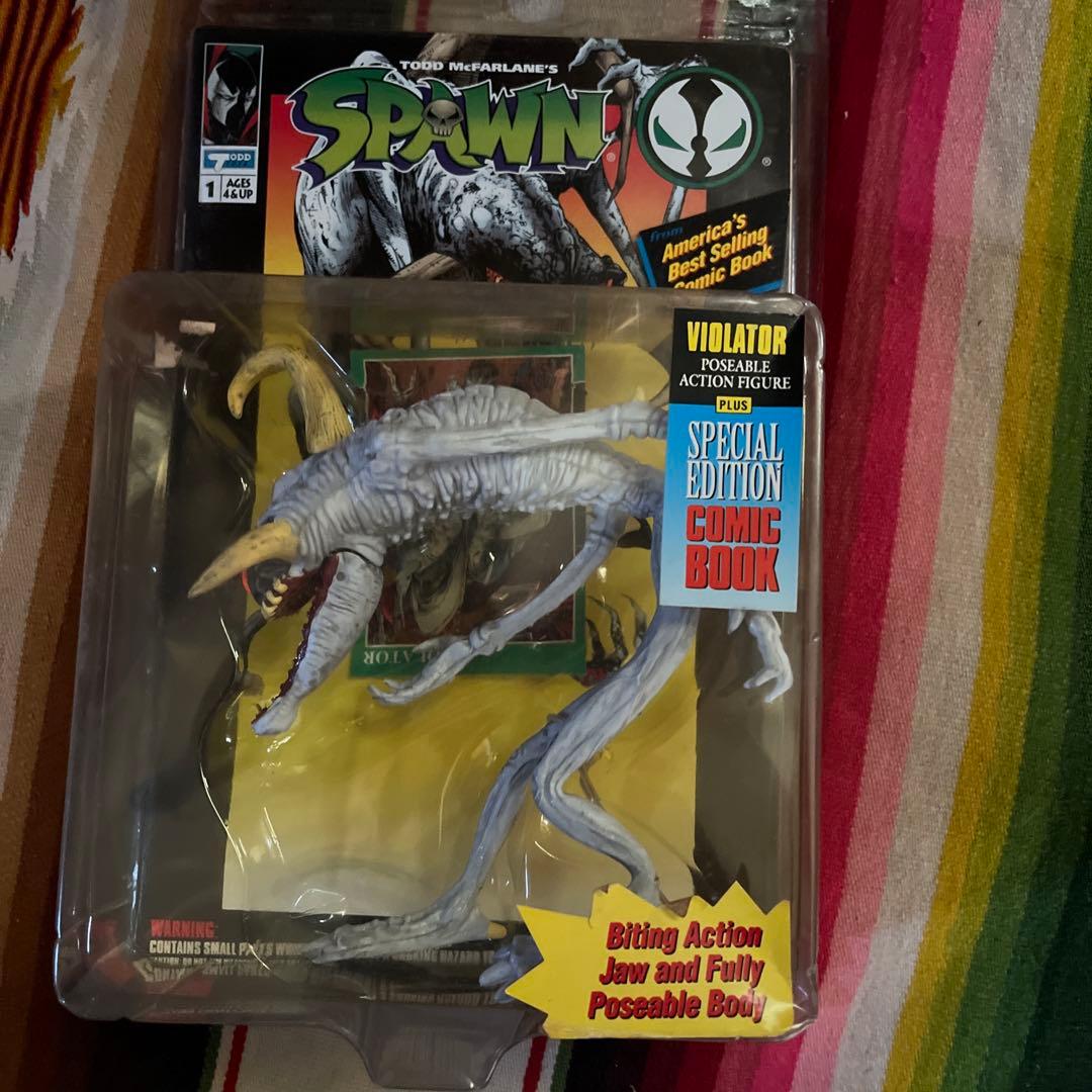 スポーンシリーズ①11点セットBOOK付きブリスターパックおまけアンジェラ