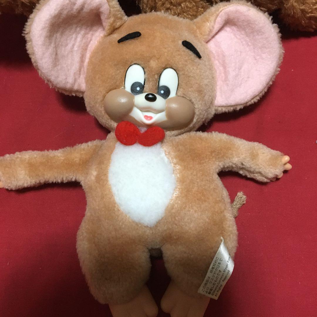 マスダヤ　トムとジェリー　人形　ぬいぐるみレトロぬいぐるみ　人形　ジェリーソフビ