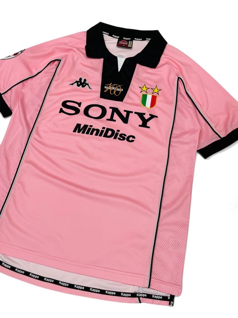 【美品】97/98 ユベントス #21 ジダン 100周年記念 ユニフォーム L