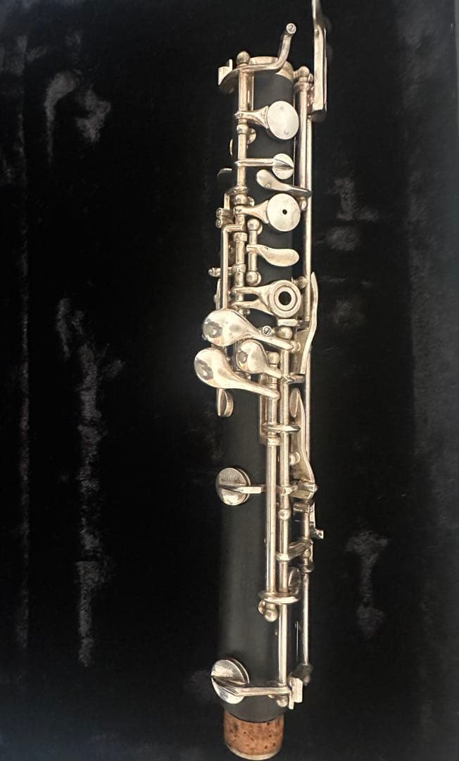 オーボエ 本体 銀メッキ仕上げ ケース付き