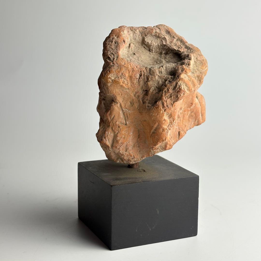 テラコッタ ラピタ 仏頭 ガンダーラ 仏教美術