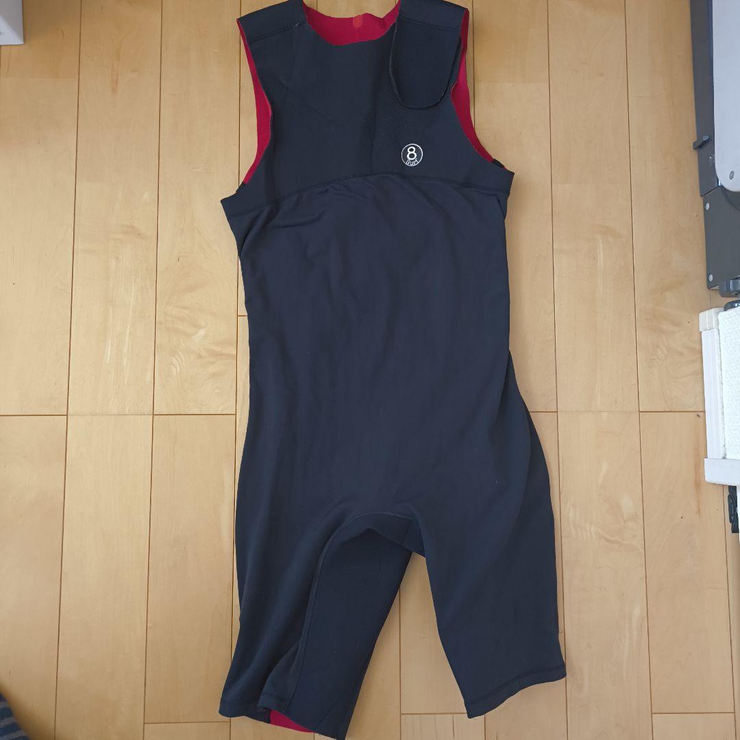 surf8 高級 サーフエイト ショートジョン3mmインナー耐久撥水ジャージ