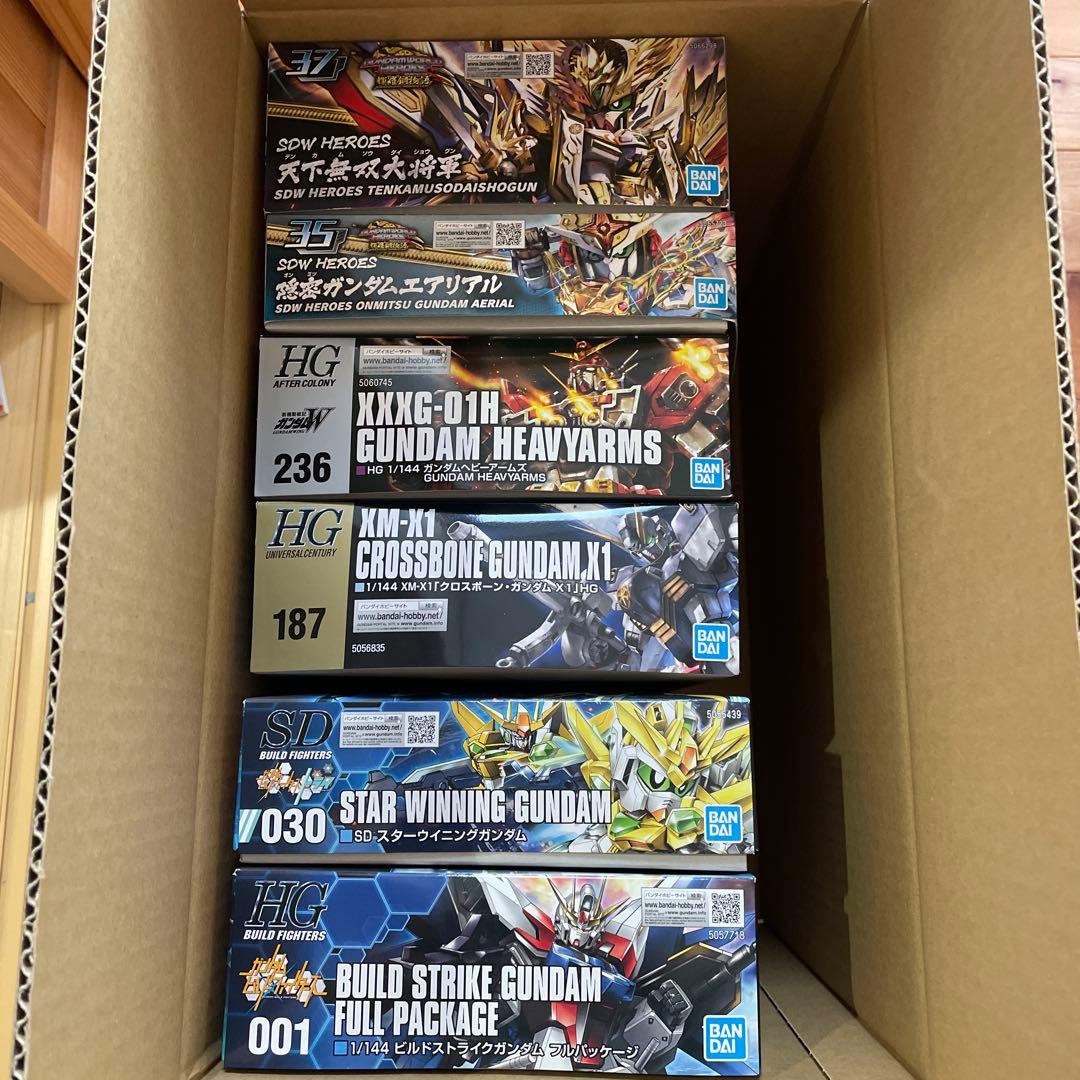 ガンプラ6体セット