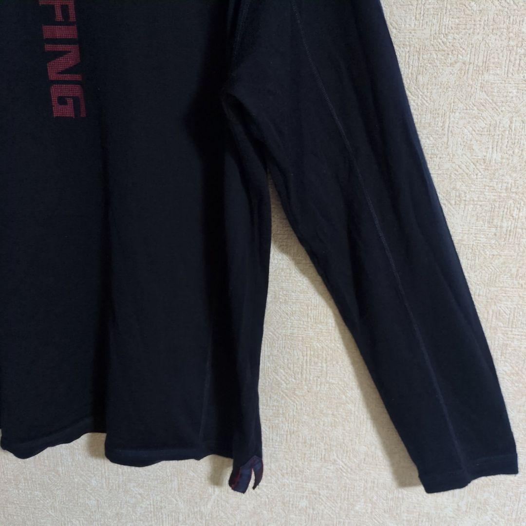 ブリーフィング 谷原秀人プロ優勝記念着用モデル ハーフジップ セーター L