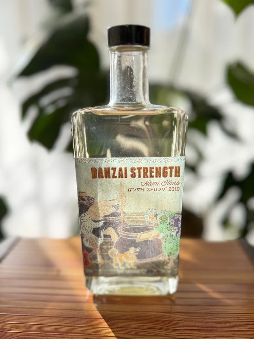 【希少ボトル】浪花 × ハワイ 限定焼酎 バンザイストロング 2019