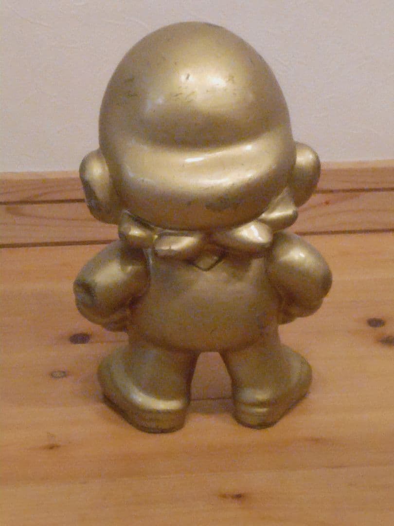 非売品 任天堂特約店 店頭ディスプレイ 金のマリオ像 ゴールドスーパーマリオ