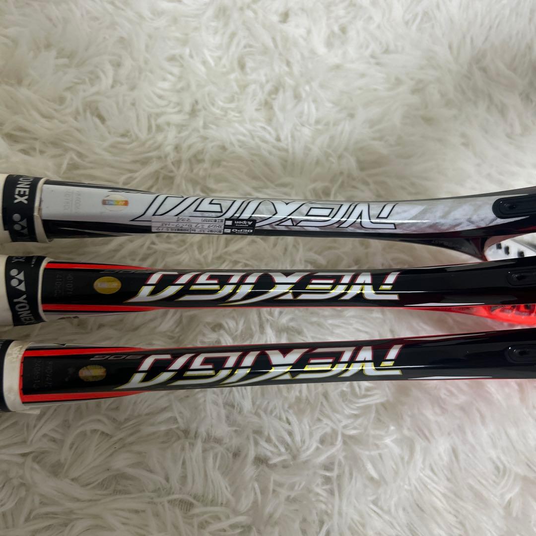 【美品】3本セット 廃盤品 ヨネックス ネクシーガ90G UL1
