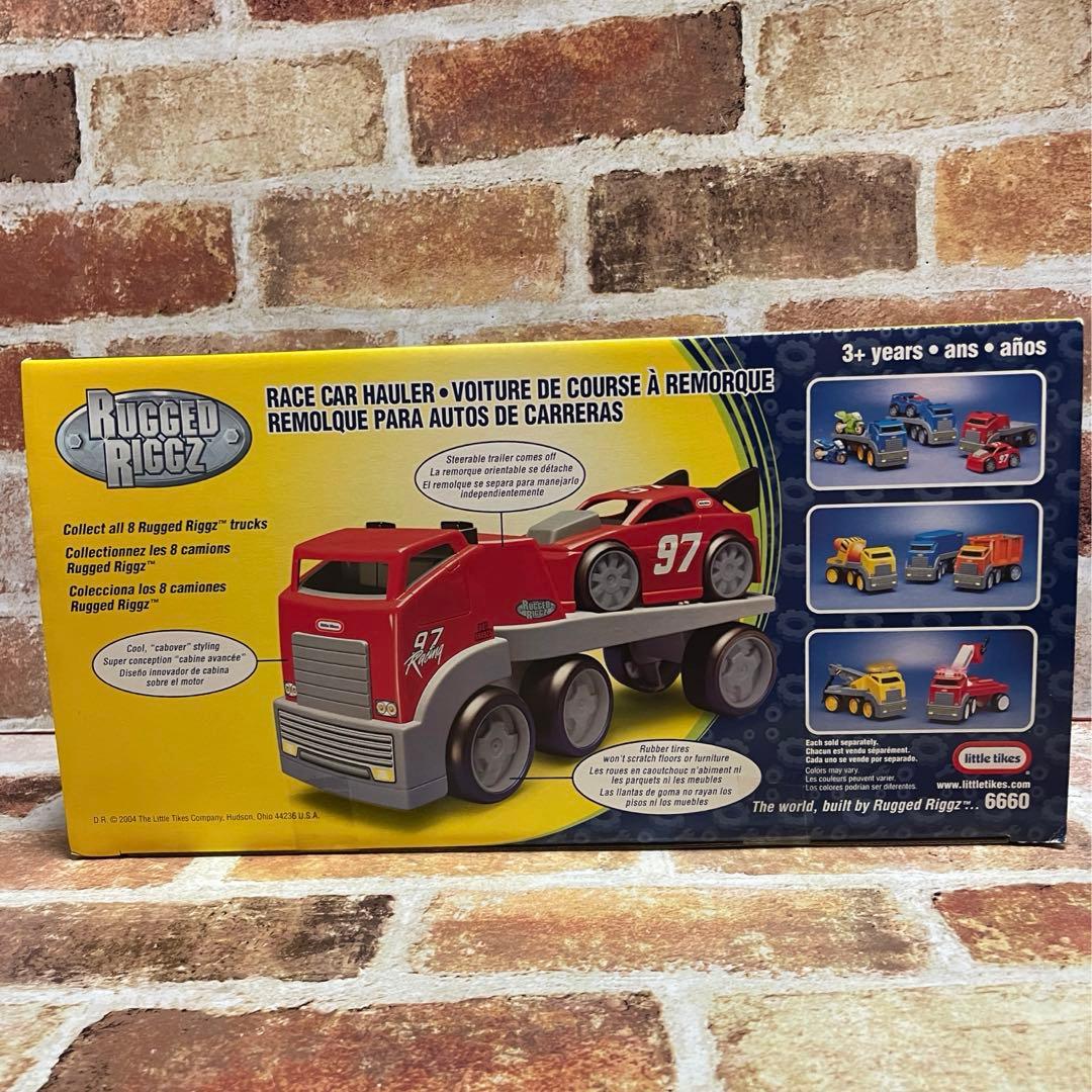 リトルタイクスRUGGED RIGGZ レースカー運搬車&ミニカーセット