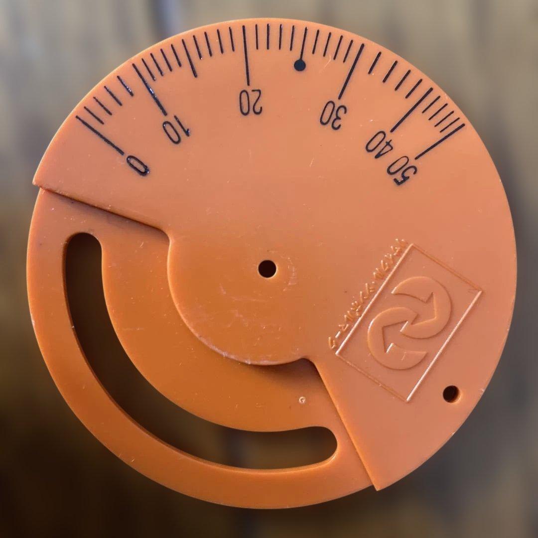 レトロ　レターバランス オレンジ色 9点➕取り扱い説明書付