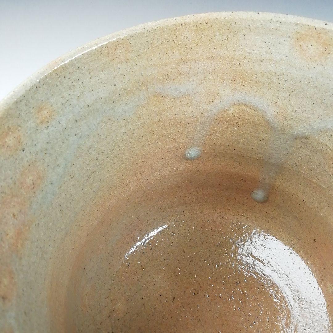 Ｔ９７８　茶碗　『立鶴』『筒茶碗』『廣州窯 造』　共箱　抹茶碗　茶道具