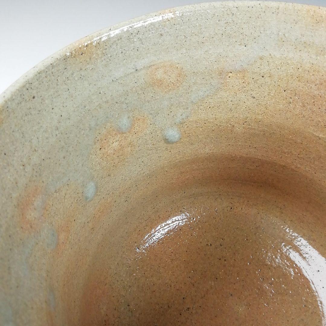 Ｔ９７８　茶碗　『立鶴』『筒茶碗』『廣州窯 造』　共箱　抹茶碗　茶道具